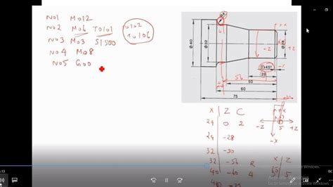 cnc turning program examples pdf